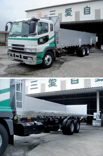 電動油圧式アオリ開閉装置『カミングラック』