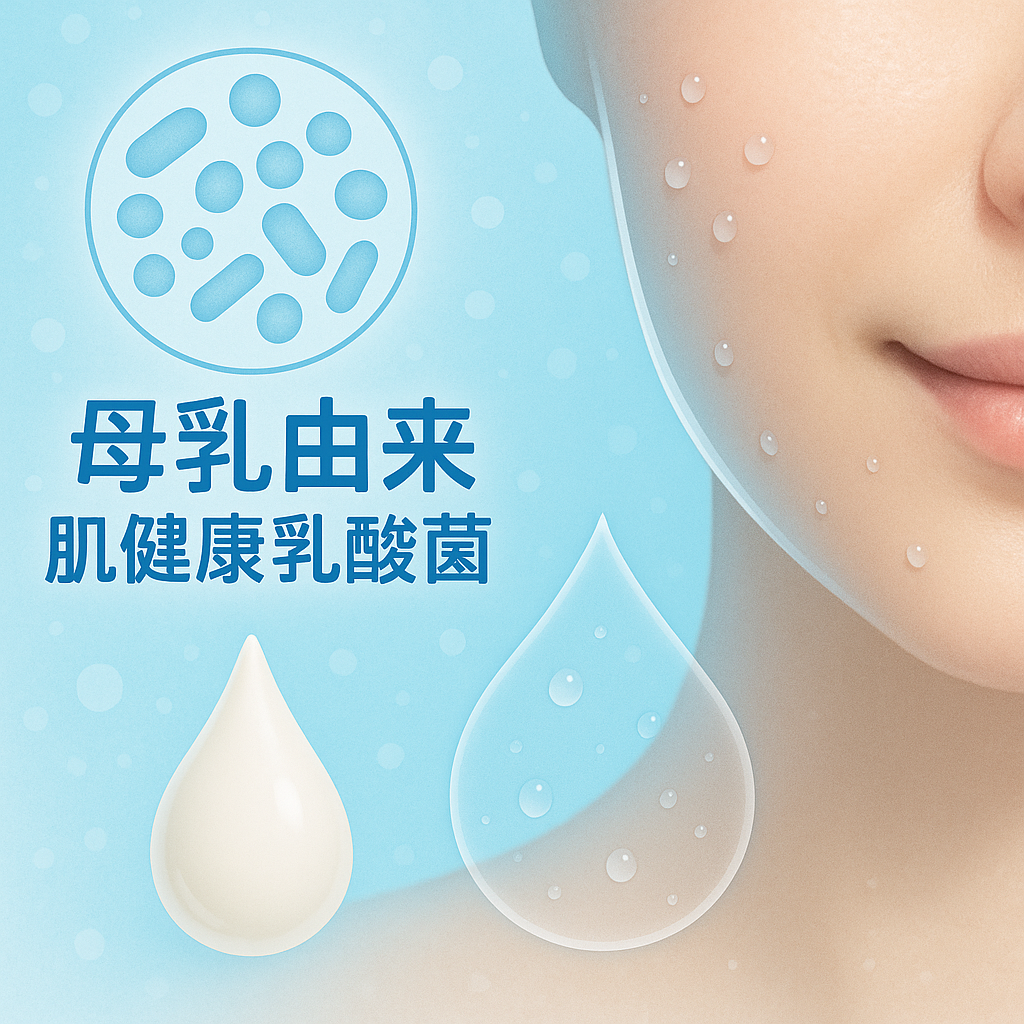 肌の保湿乳酸菌（母乳由来）「プロバイオティクスHY7714」