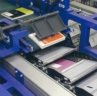 書籍仕分装置『サンフラップソータ』