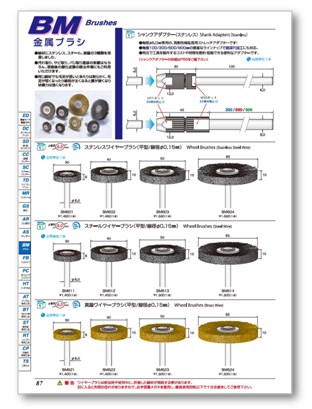 『金属ブラシ　カタログ』