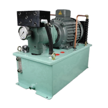 標準油圧ユニット、 省エネ油圧ユニット、 油冷却