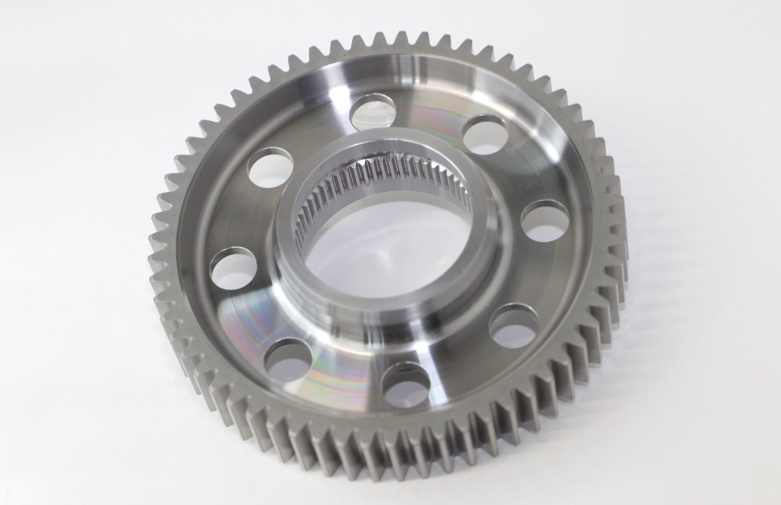 特注ギヤ製作事例【航空機用のスパーギヤ】