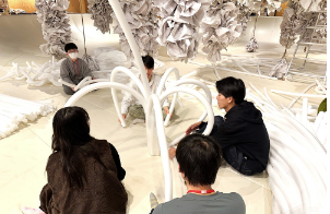 土木建築用のシーラントバックアップ材を子どもの遊具に活用