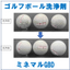 【課題解決事例】光沢感が蘇るゴルフボール洗浄剤『ミネマルGBD』