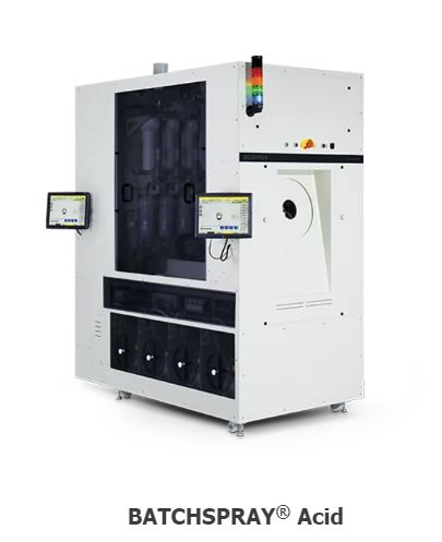 ウェットプロセス装置『BATCHSPRAY Acid』
