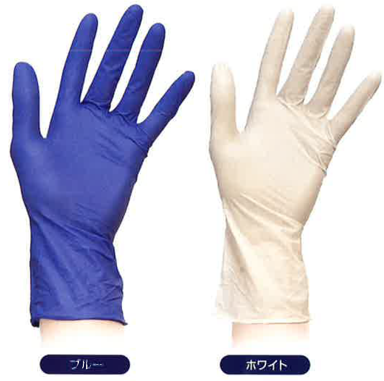 ニトリル シルク ゴム手袋