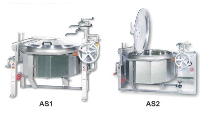 蒸気回転釜（アンチウェットモデル）
