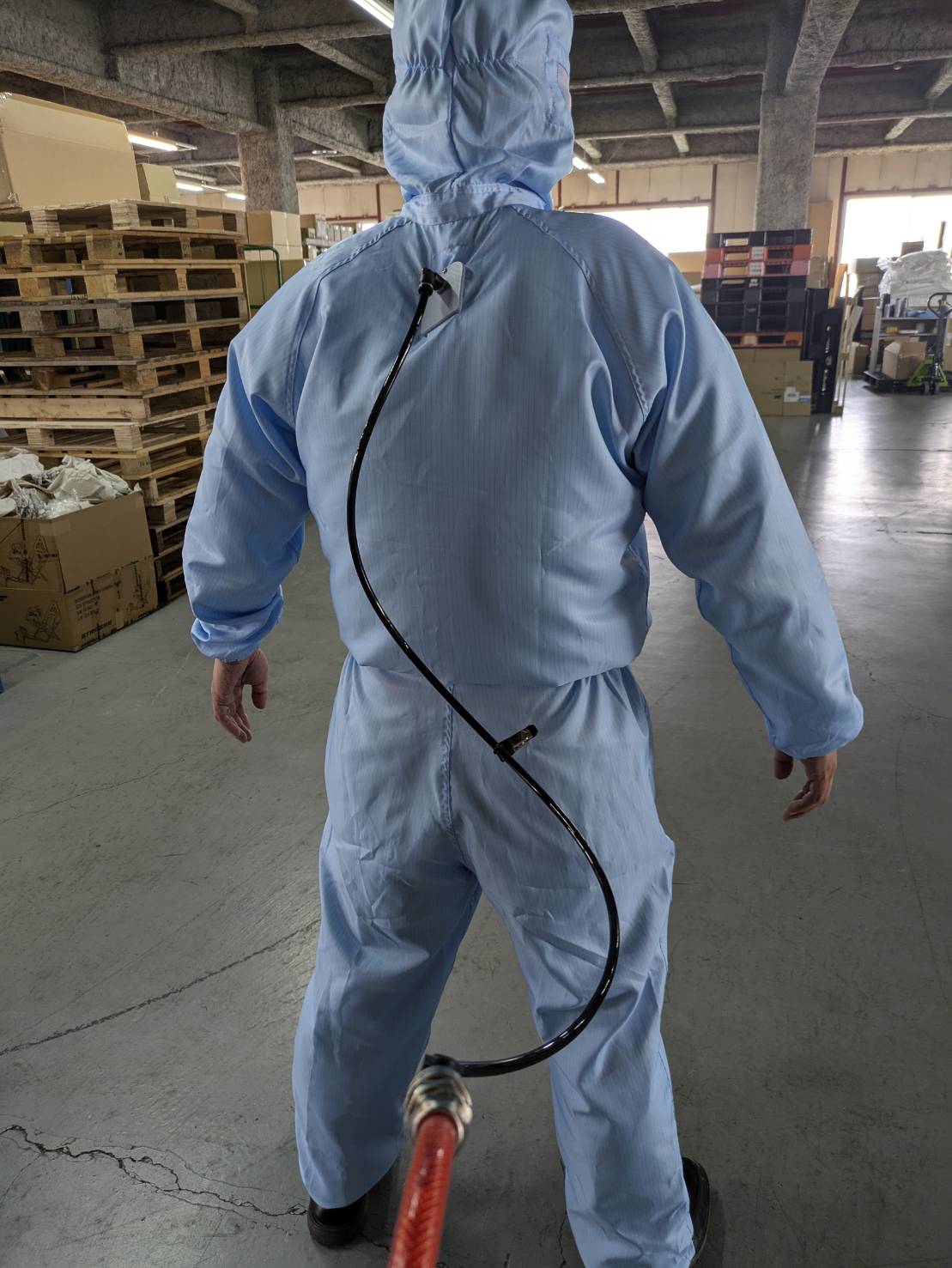 絶縁上衣用空調作業着「そよKAZE III DX(デラックス)」 ヨツギ