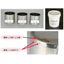 Corrosion test of stainless steel containers using cosmetic ingredients (silicone emulsion).