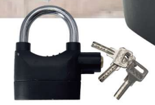 アイガーツール アラーム付き南京錠「防犯アラームロック」