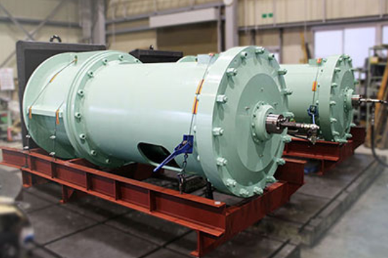 舶用機械-プッシャー・バージ連結装置