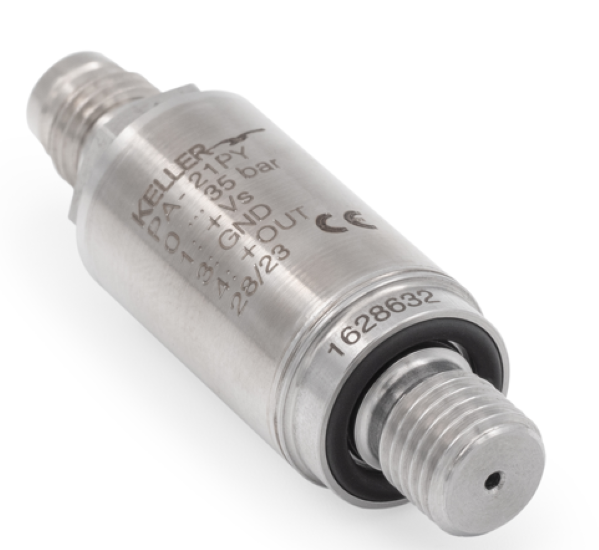 ケラー社 φ14の超小型圧力センサ シリーズ21PY