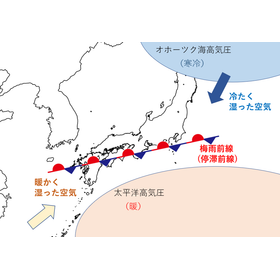 【気象お役立ち情報】雨期到来！梅雨が発生するのはなんでだろう？