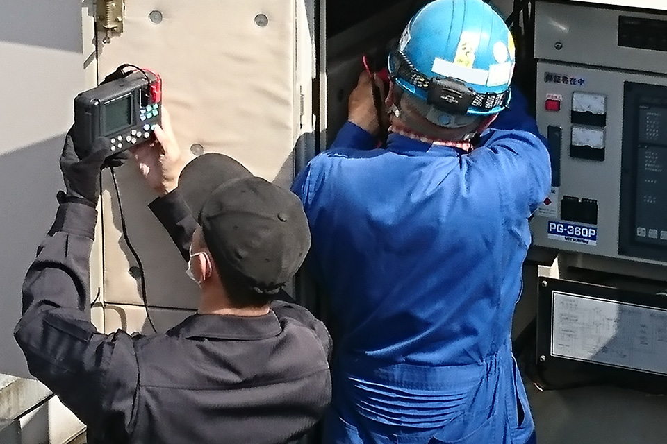 非常用発電機　負荷試験サービス