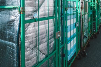 【RFID：ユースケース】搬送什器の管理の省人化＜倉庫＞