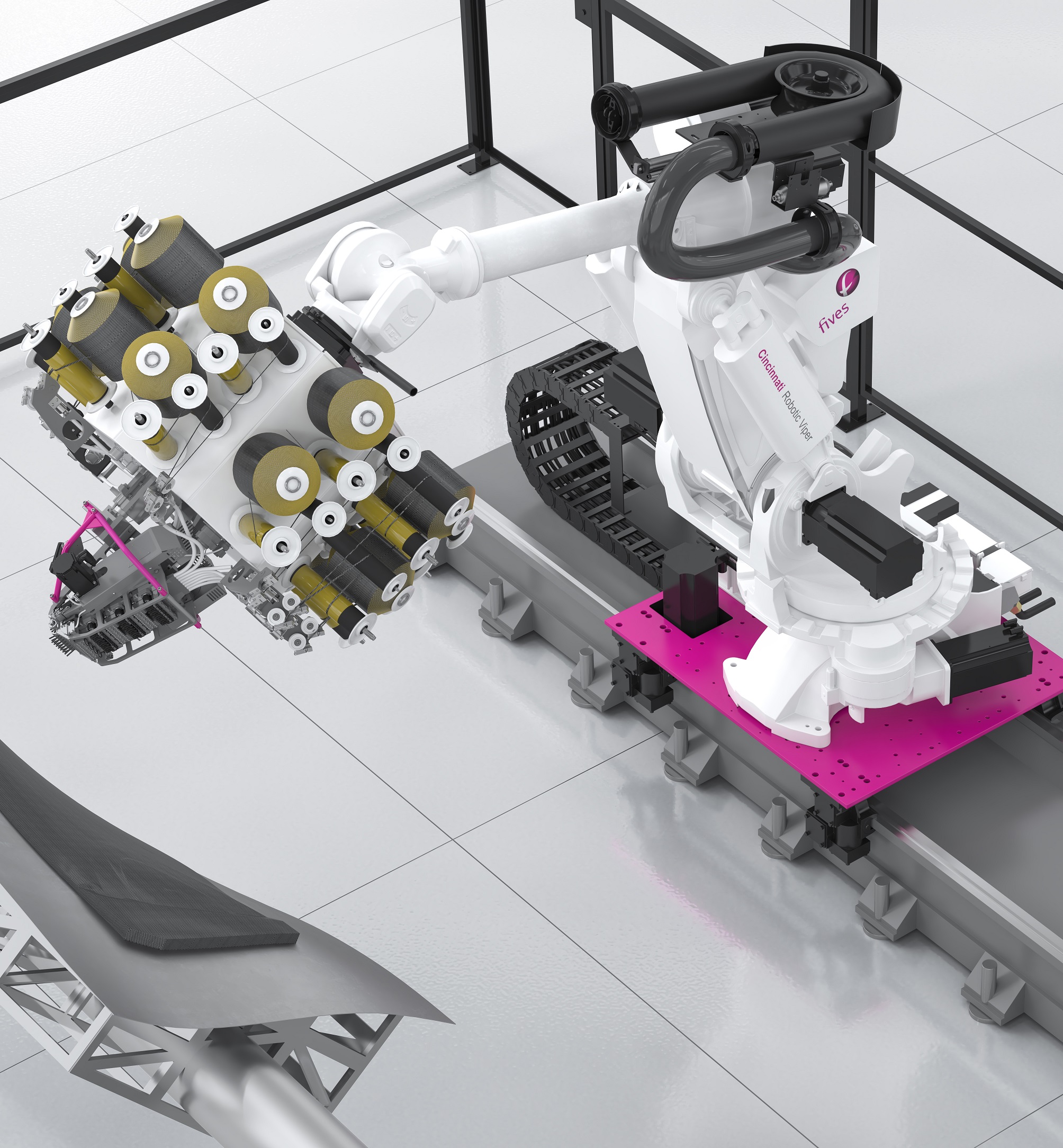 自動ファイバープレイスメントシステム(AFP)