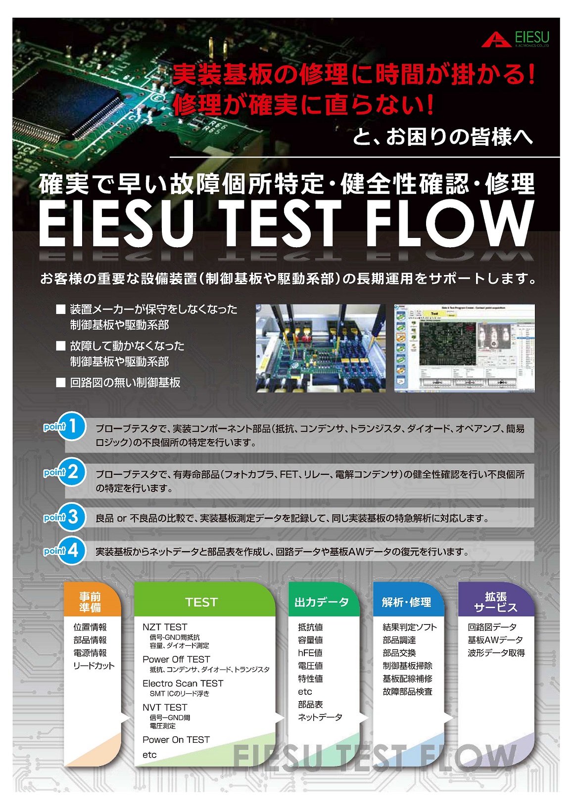 エイエス電気【EIESU TEST FLOW】