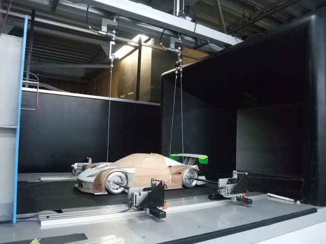 小型風洞実験設備