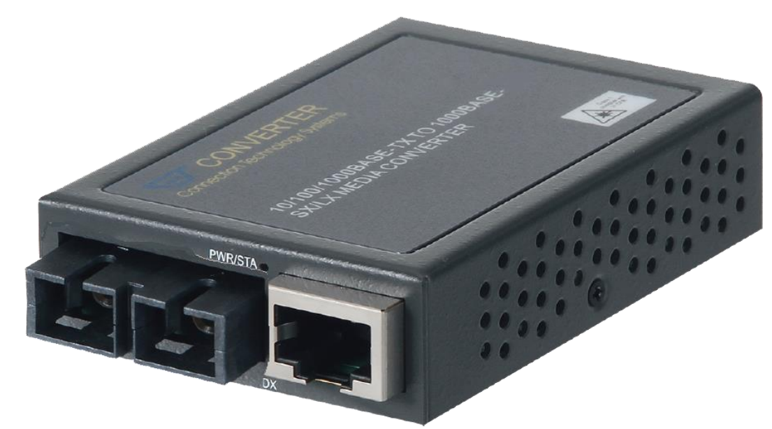 シンプル機能で簡単使用　メディアコンバータ『MCT-3002』