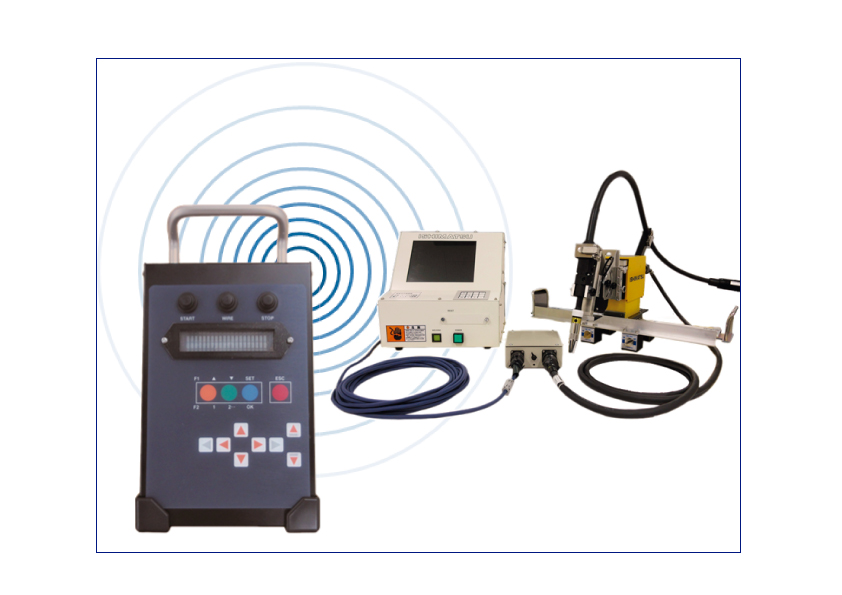 小型可搬型 溶接ロボット　ケーブルレス 石松TM