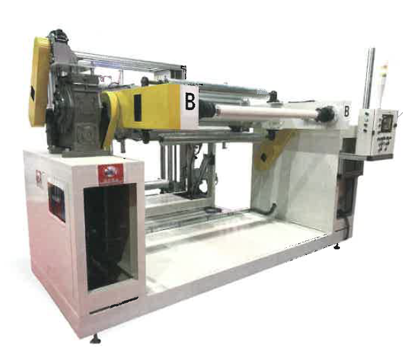 樹脂シート2軸ターレット式　全自動巻取機