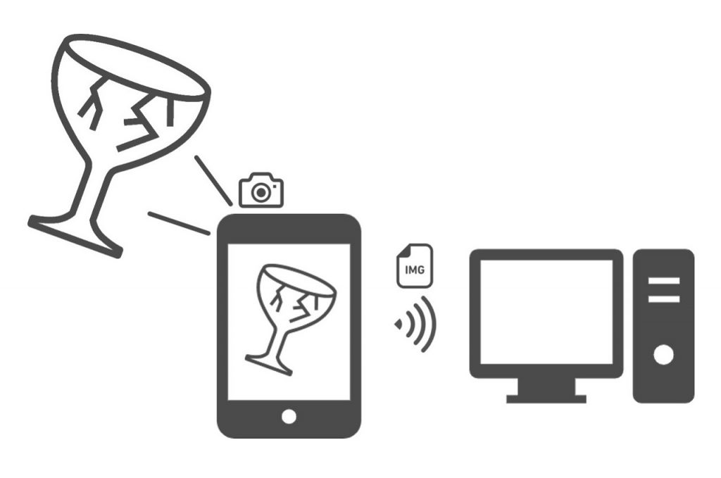 Android端末のカメラを使って撮影・報告するアプリ開発ツール