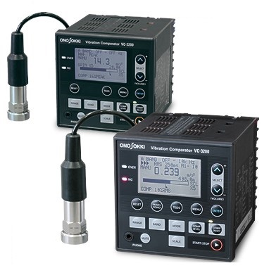 異常振動を逃さず検知。振動コンパレーターVC-2200/3200