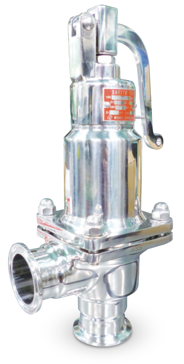 ヘルールサニタリー用安全弁『SVSC』