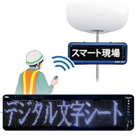 LED電光掲示板 デジタル文字シート／レンタル レント | イプロスものづくり