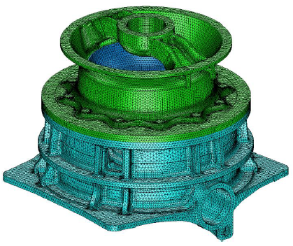 【FEM解析事例】破砕機の応力解析