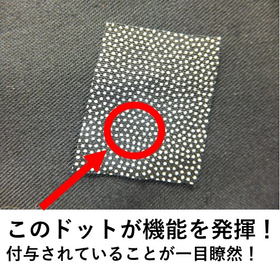 目で見てわかる消臭、抗菌コーティング加工