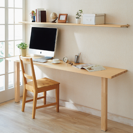 カウンターテーブル KAKU【省スペースデスク】