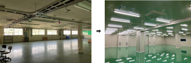 【課題解決事例】工場の倉庫をクリーンルーム化したい