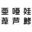 ビットマップフォント『Uni-Type』
