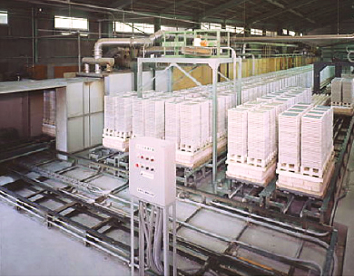 連続炉『小型プレハブ式トンネルキルン "マイクロキルン"』