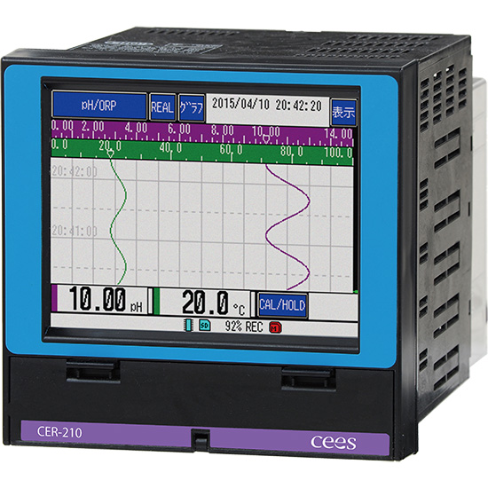 pH指示記録計 CER-210 【ペーパーレス対応】 シーズ | イプロスものづくり
