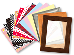 オリジナルシール『額縁シール』