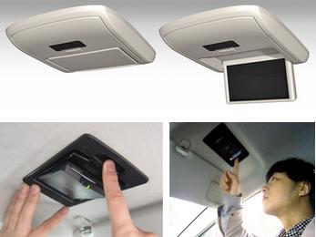 製品事例　リアシートモニターキット／ETC収納ボックス