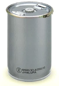 フェノール・香料・ワニス類向け】亜鉛メッキ缶 日鉄ドラム | イプロス