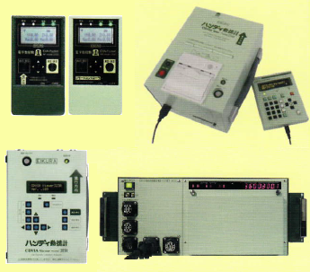 測定機器「列車用車両動揺測定装置」