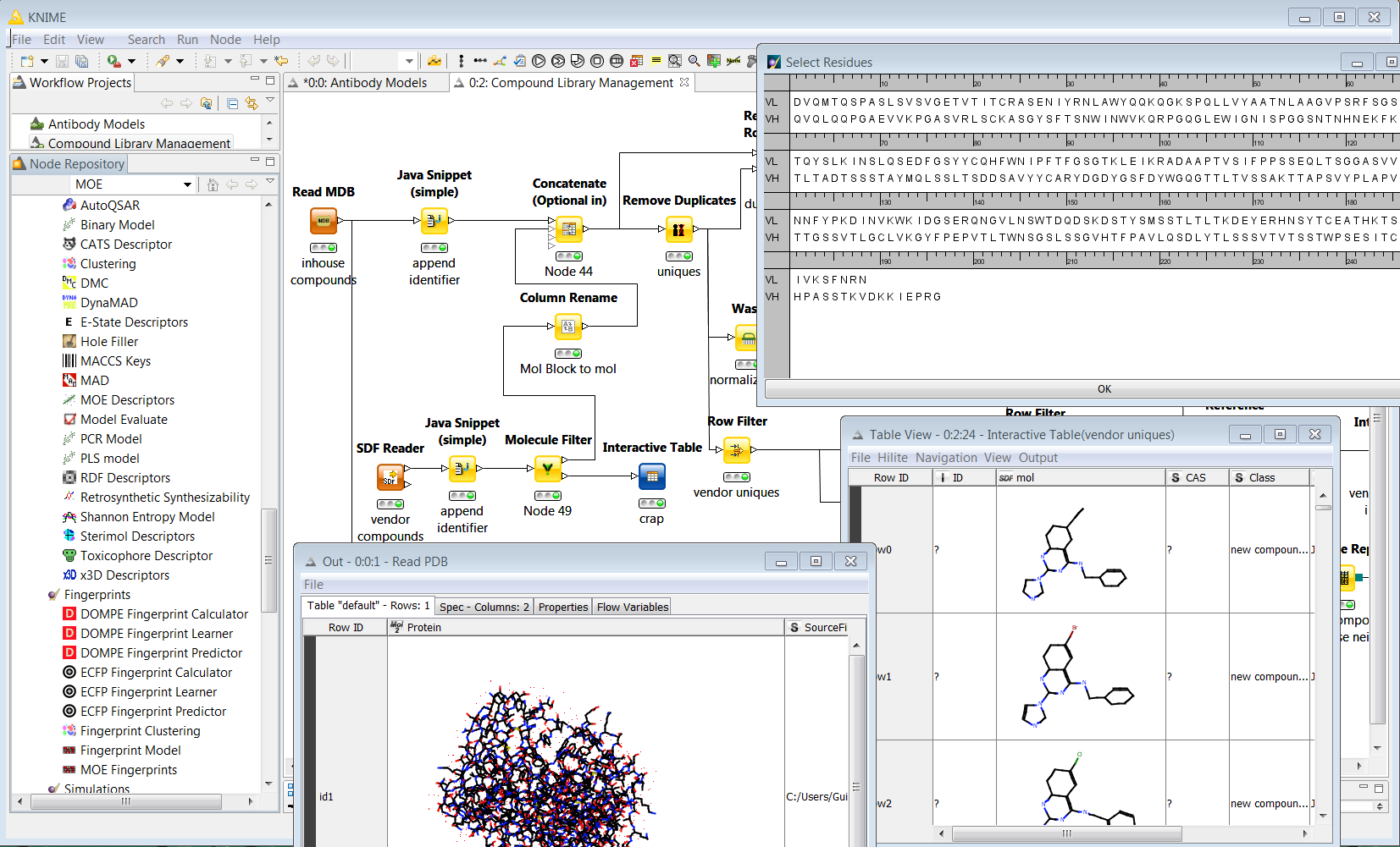 MOE Extensions for KNIME Ver.2.4 | モルシス - Powered by イプロスものづくり