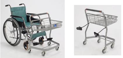 ショッピングカート【車イス専用　PK3-C75】
