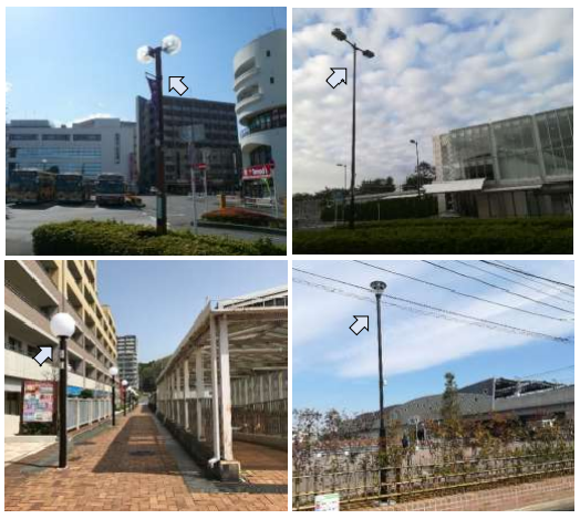 【消えないまちだ君 導入事例】駅周辺＜帰宅困難者対策＞