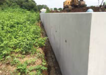 L型擁壁『KLウォール3型』