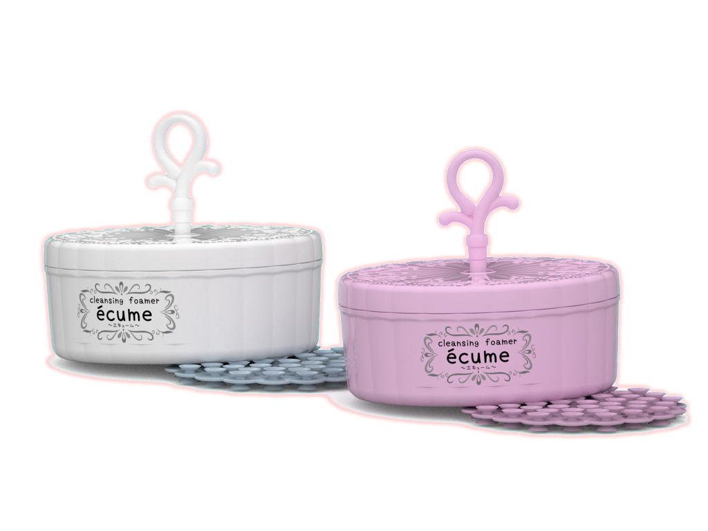 【健康・美容雑貨 OEM製作例】洗顔用泡立て容器