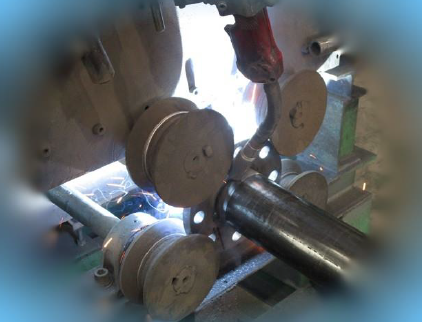 フランジ/パイプ接合自動溶接機