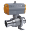 Actuator-equipped split sanitary ball valve 'CSSD'
