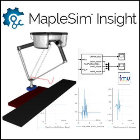 MapleSim Insight による FMU の可視化