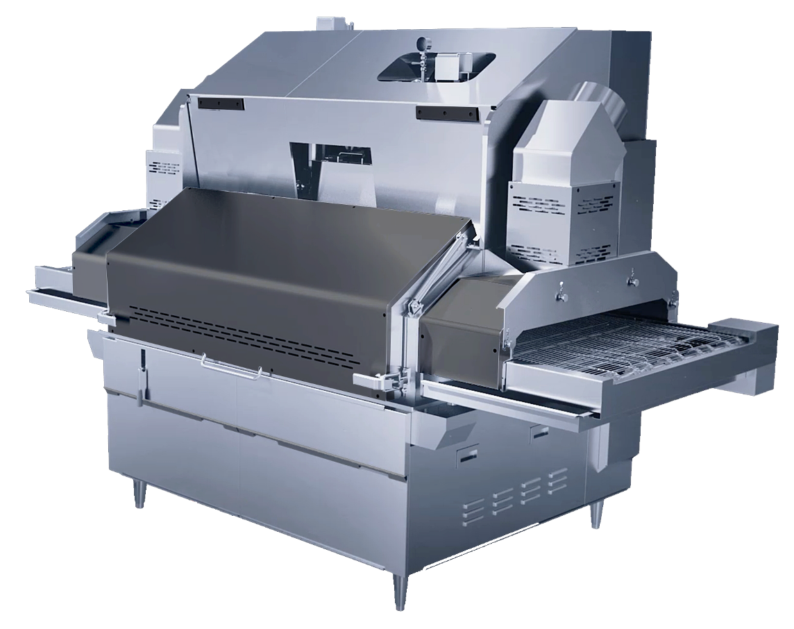 連続式過熱水蒸気調理機『SVロースター』