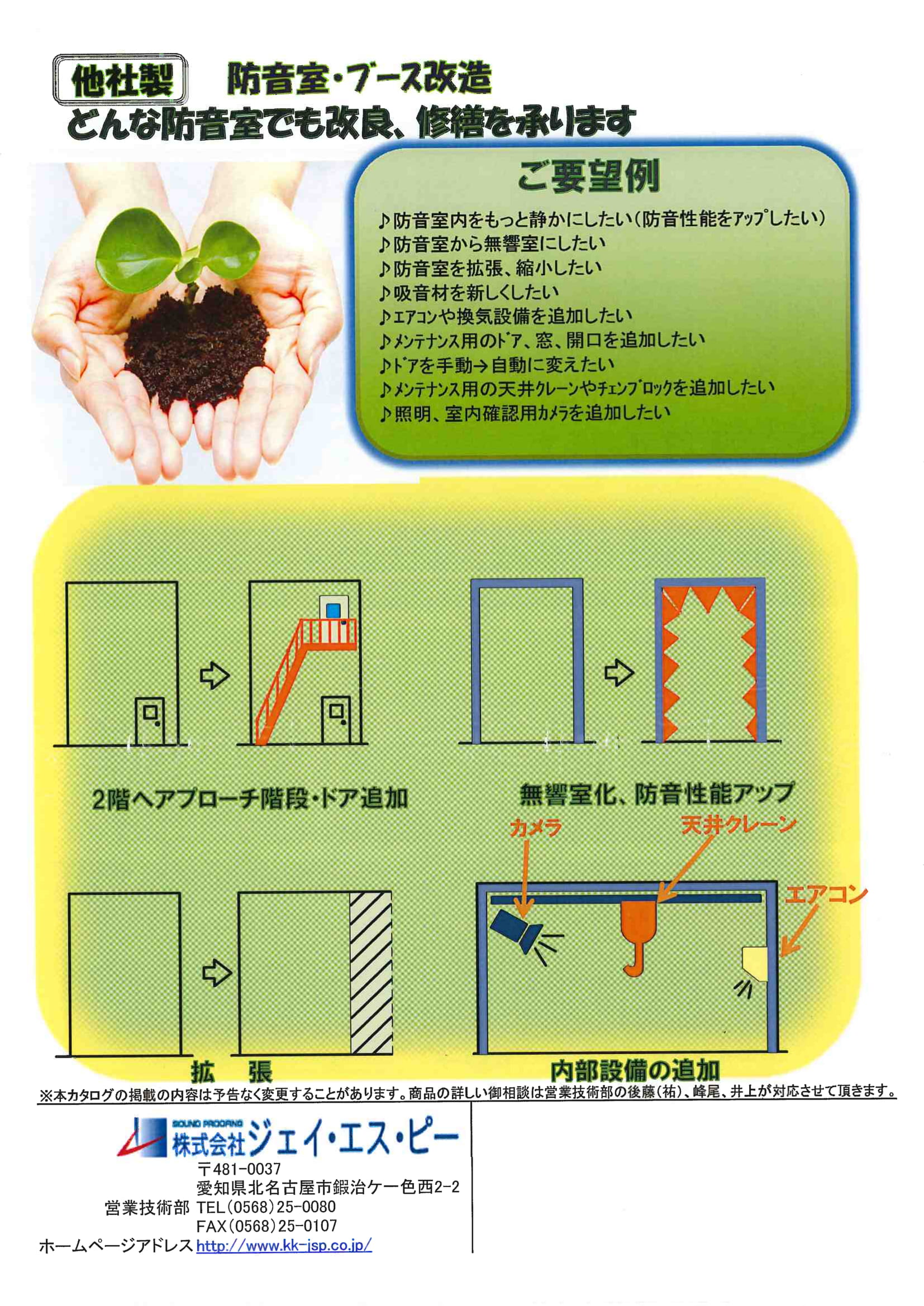 防音室・ブースの改造